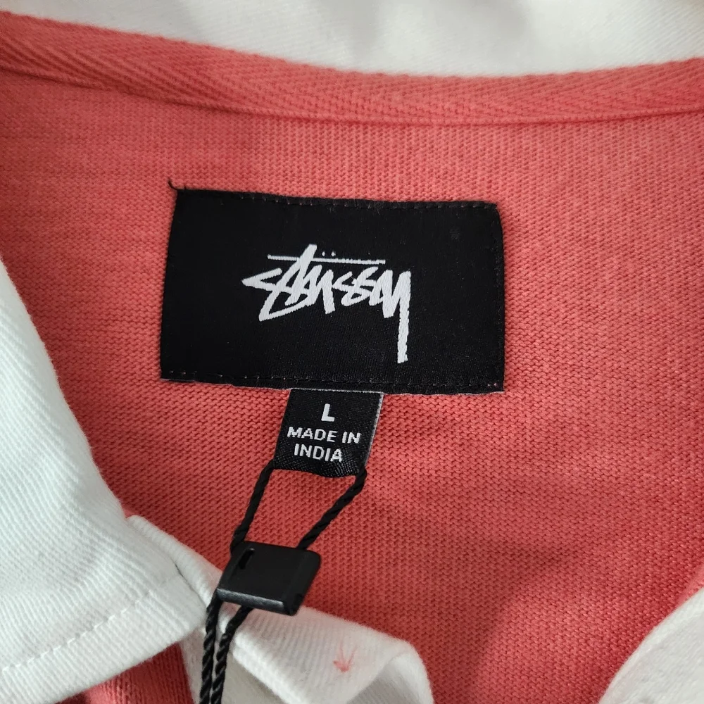 Stussy Stanely LS Rugby Shirt - Picture 3 of 6